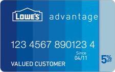 MyLowe’s Rewards Credit Card