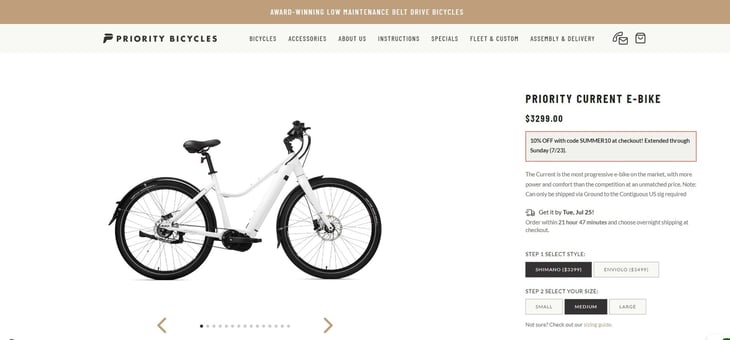 inspire cycle bike costco