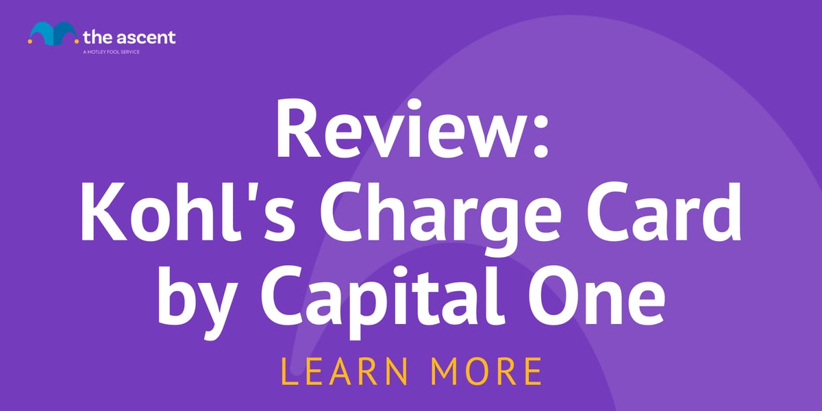 Review: Kohl's Charge Card by Capital One | The Ascent