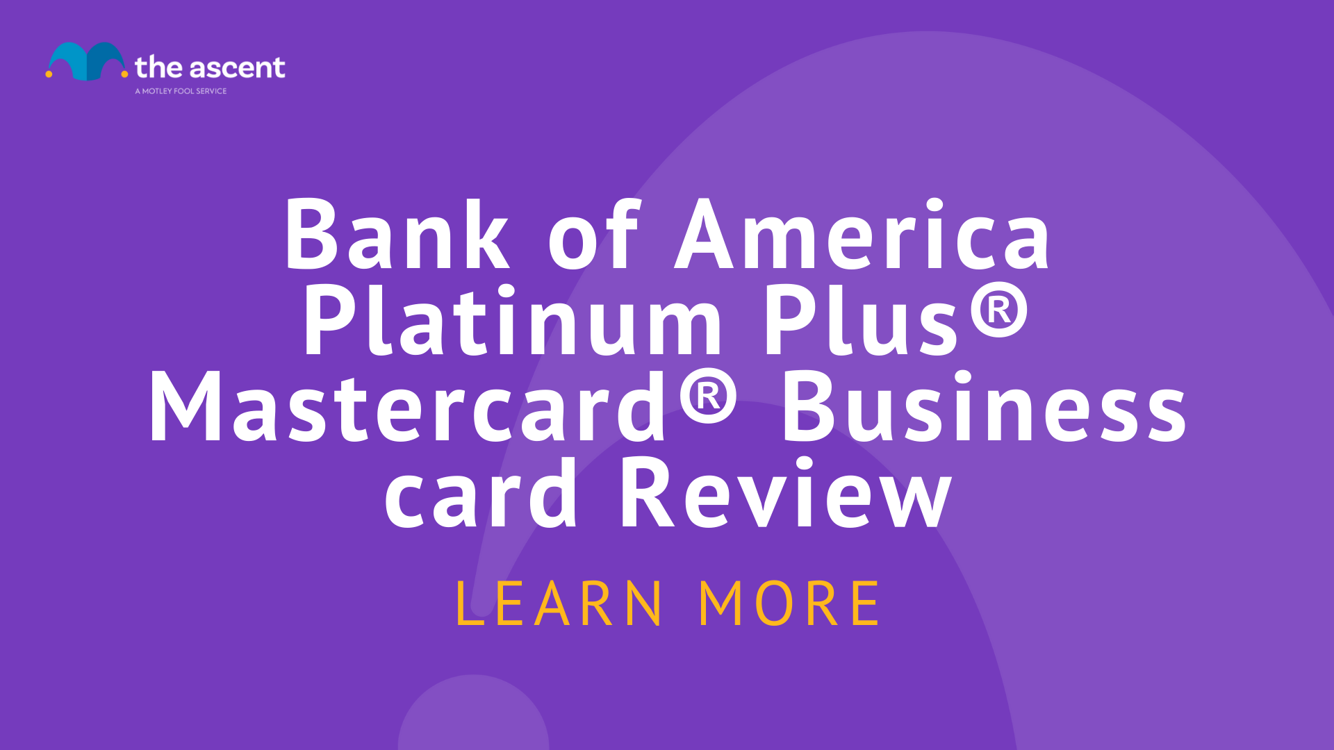 Bank Of America® Platinum Plus® Mastercard® Business Card Review | The ...