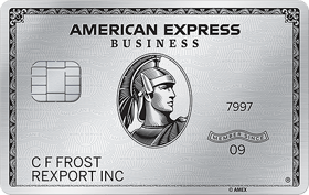 Logo for The Business Platinum Card® from American Express