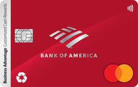 Logo for Bank of America® Business Advantage Customized Cash Rewards Mastercard® credit card