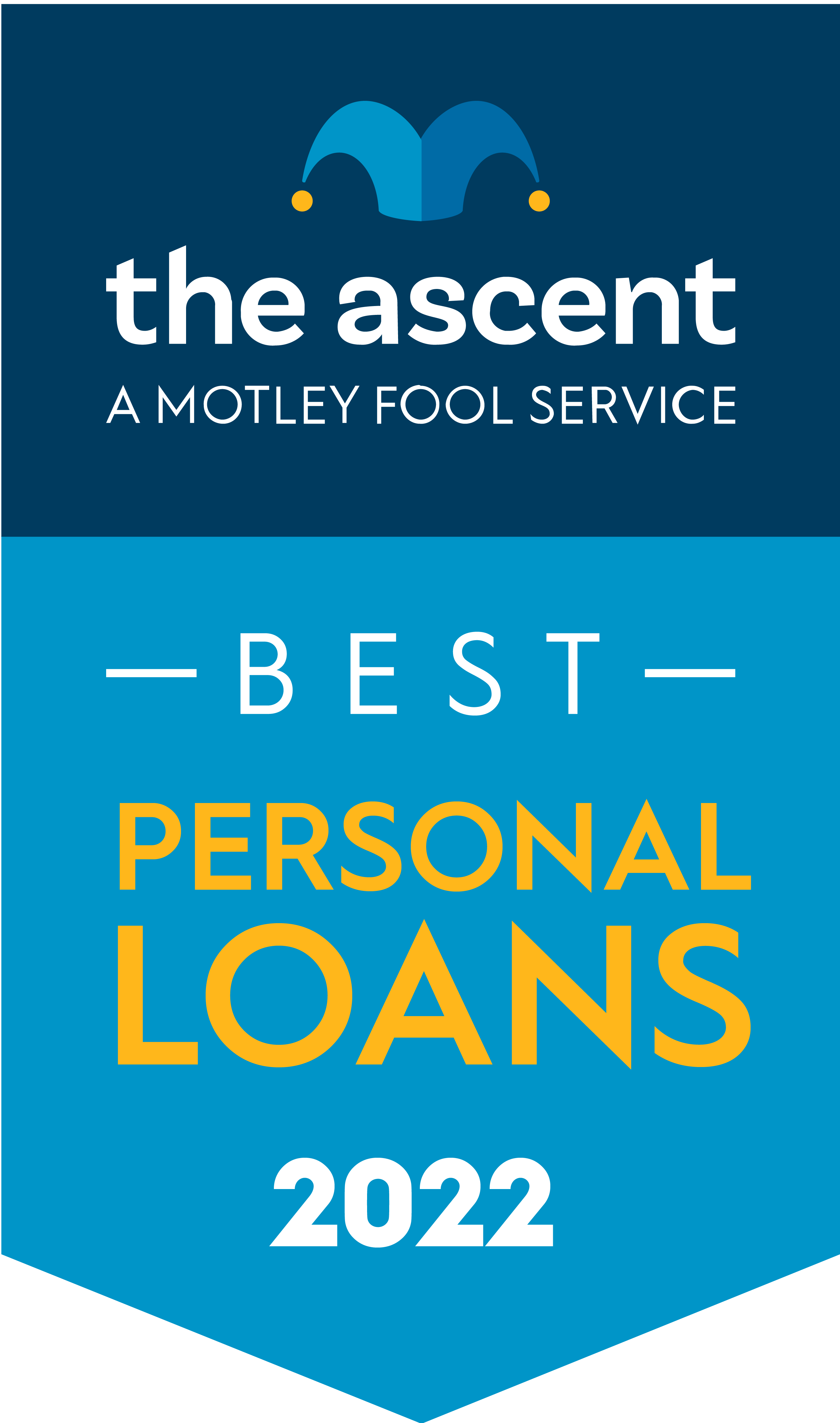 The Ascent’s 2022 Personal Loan Awards Winners award banner