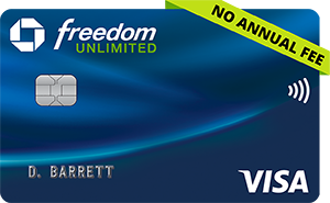 Chase Freedom Unlimited®