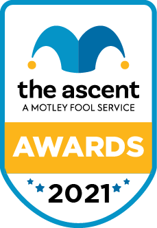 The Ascent's 2021 Awards Winners award banner