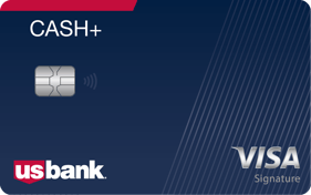 Graphic of U.S. Bank Cash+® Visa Signature® Card