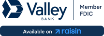 Logo for Valley Bank High-Yield Savings Account