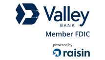 Logo for Valley Bank High-Yield Savings Account