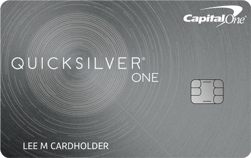 Capital One® QuicksilverOne® Cash Rewards Credit Card