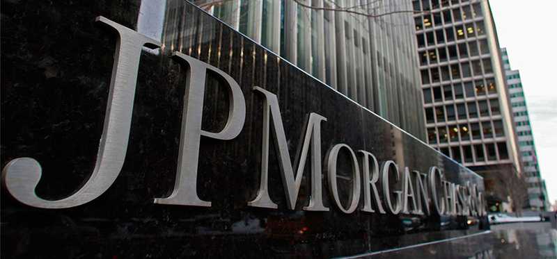 Sign outside a JPMorgan Chase building.