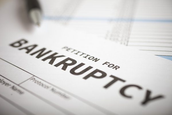 Petition for Bankruptcy paperwork