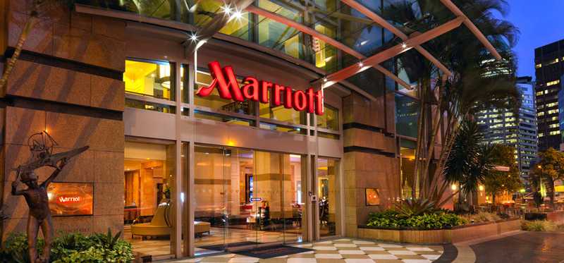 A Marriott hotel in Brisbane, Australia.