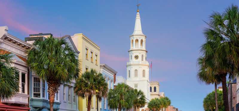 South Carolina streetscape