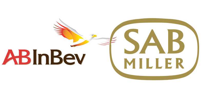 AB Inbev logo.