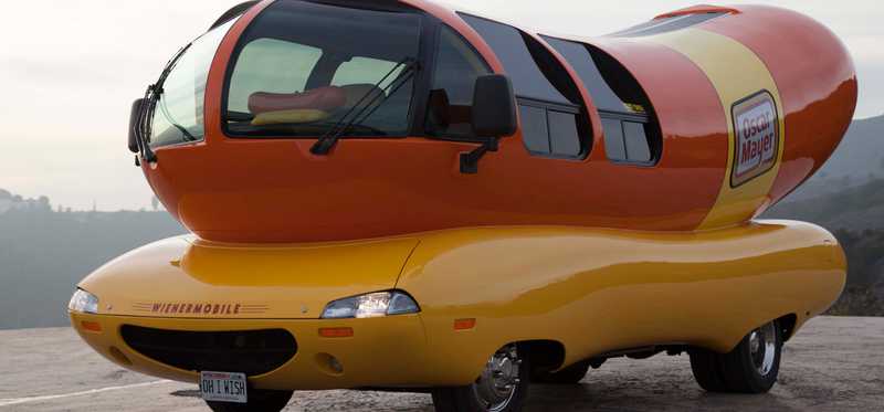 The Oscar Meyer Weinermobile.