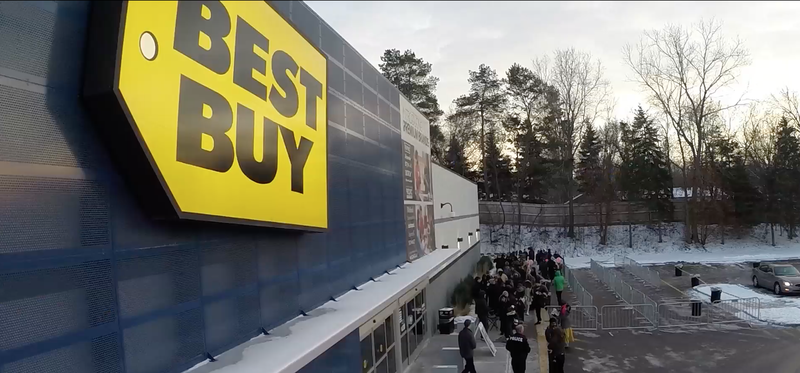 A Best Buy store location.