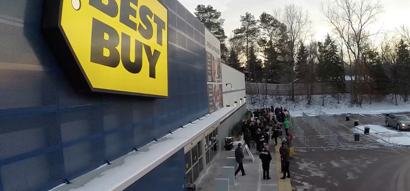 A Best Buy store location.