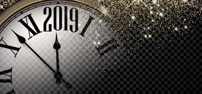 Clock counting down to 2019.