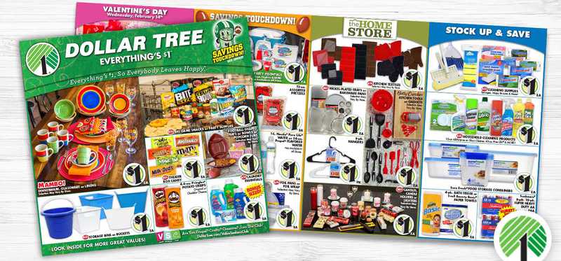 Dollar tree ad booklet.
