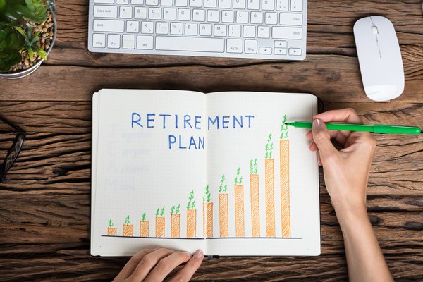 Drawing Retirement Plan Growth