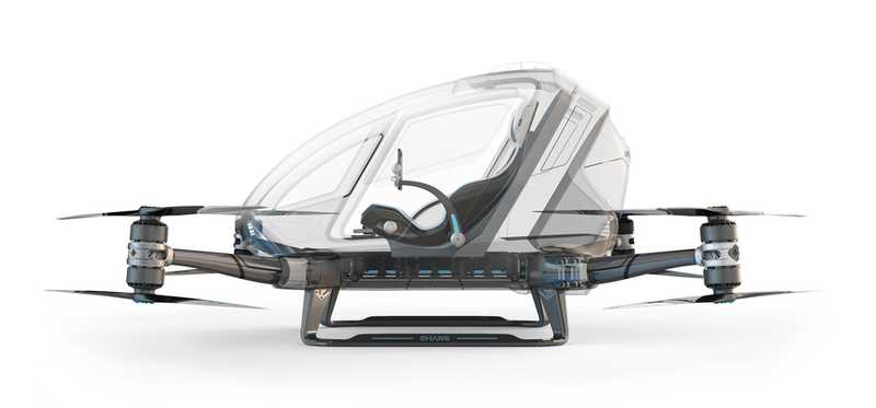 A taxi drone from EHang
