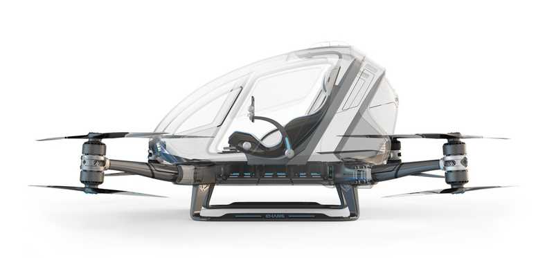 A taxi drone from EHang.