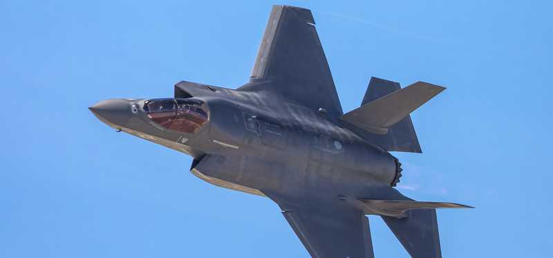 An F-35 plane