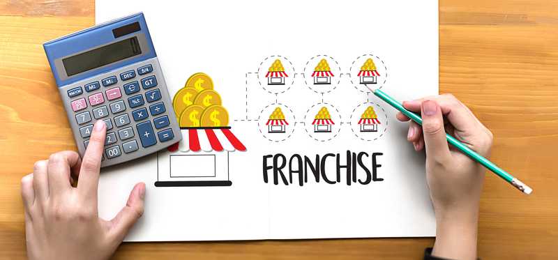 A graphic illustrating a franchise.