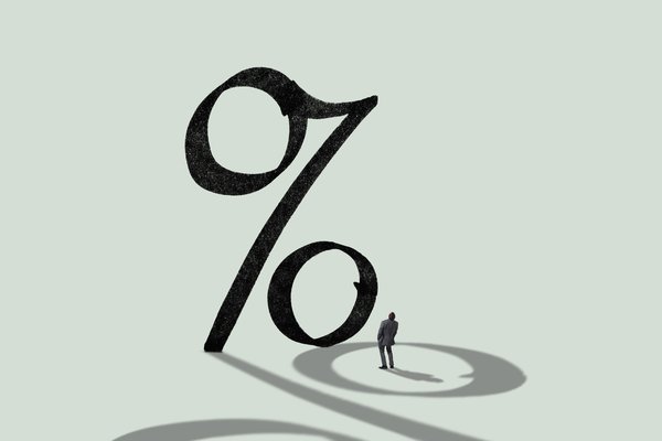 Illustration of percent sign