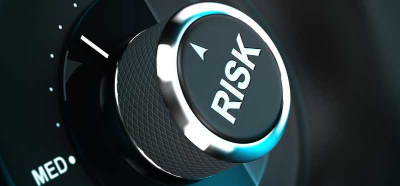 A dial labeled Risk.