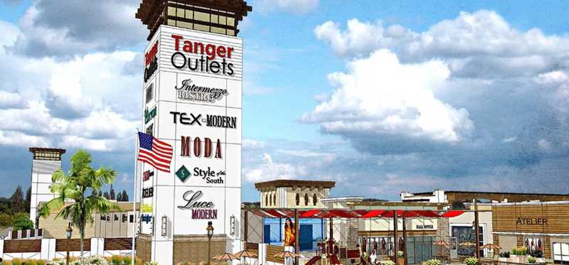 A Tanger Factory Outlets location.