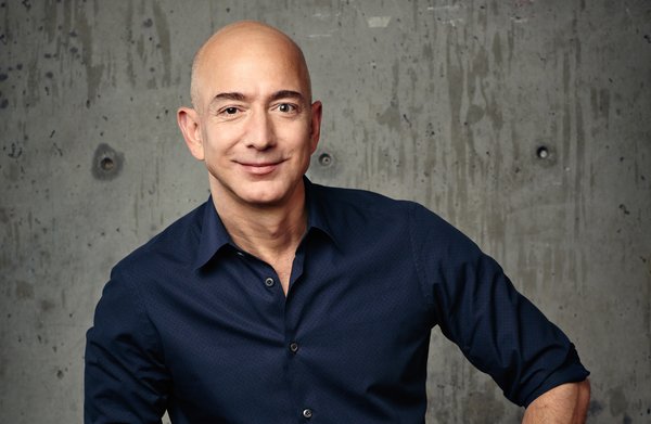 A picture of Amazon Founder Jeff Bezos.