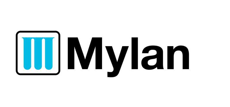 Mylan logo.