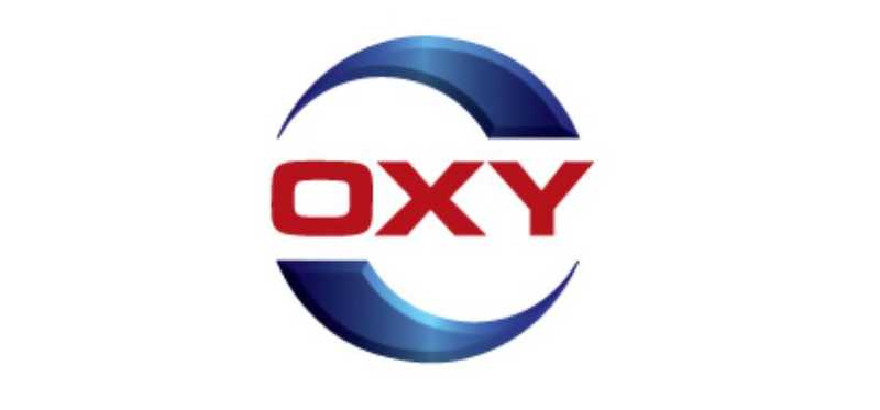 Occidental Petroleum logo.
