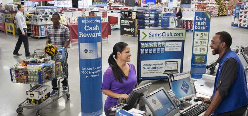 A worker at Sam
