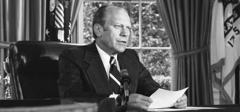 Former President Gerald Ford