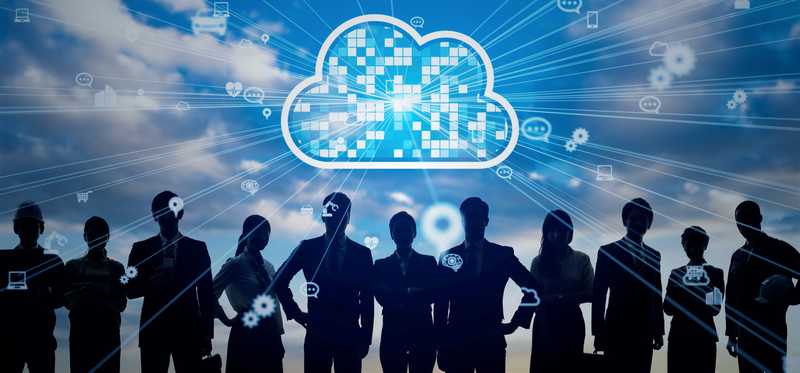 Cloud infrastructure connecting people and places.
