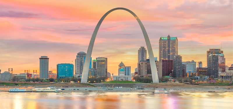 St. Louis' Gateway Arch.
