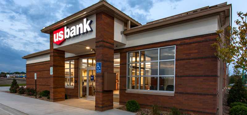 The exterior of a U.S. Bank branch.