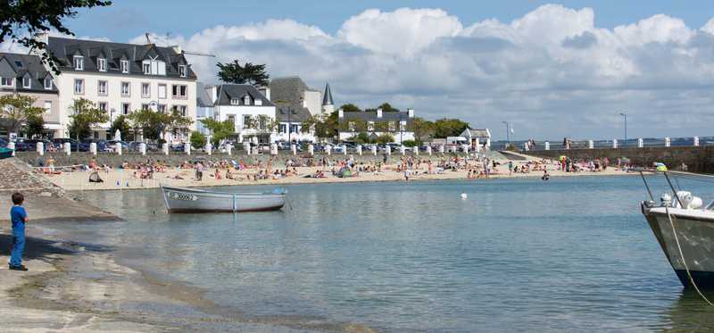 A travel resort on the beach