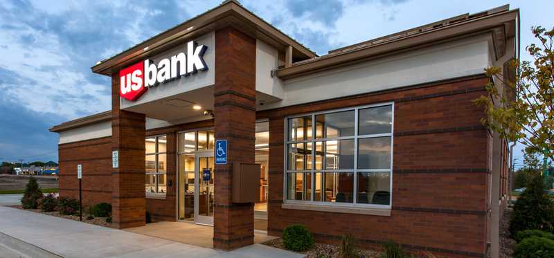 The outside of a U.S. Bancorp branch.