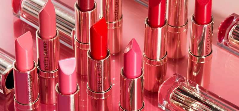 A selection of lipsticks