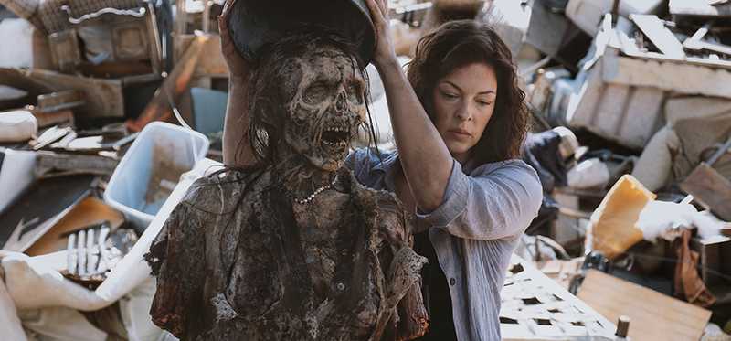 Scene from The Walking Dead tv show.