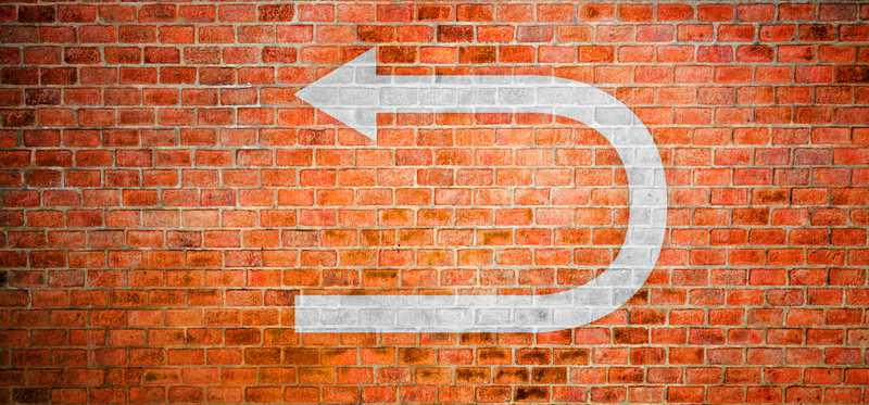 The symbol for making a U-turn.