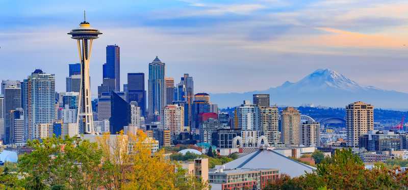 downtown Seattle Washington skyline