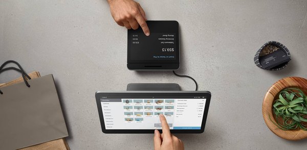 One of Square's point-of-sale devices.