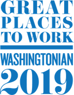 Washingtonian Great Places to Work 2019 badge
