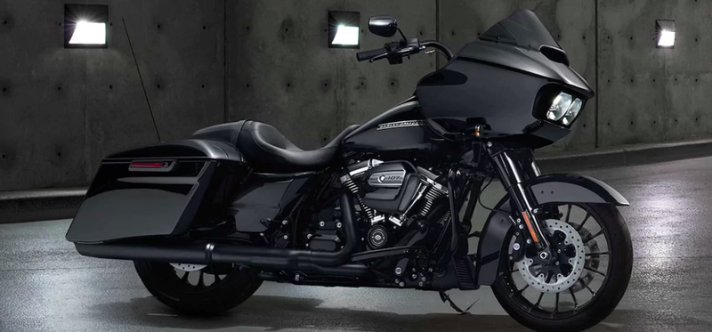 Harley Road Glide Special motorcycle.