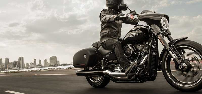 Harley Sport Glide motorcycle.