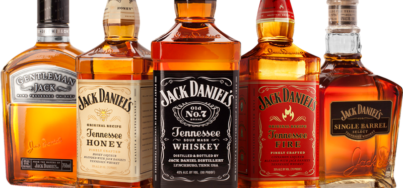 Jack Daniel's whiskey products